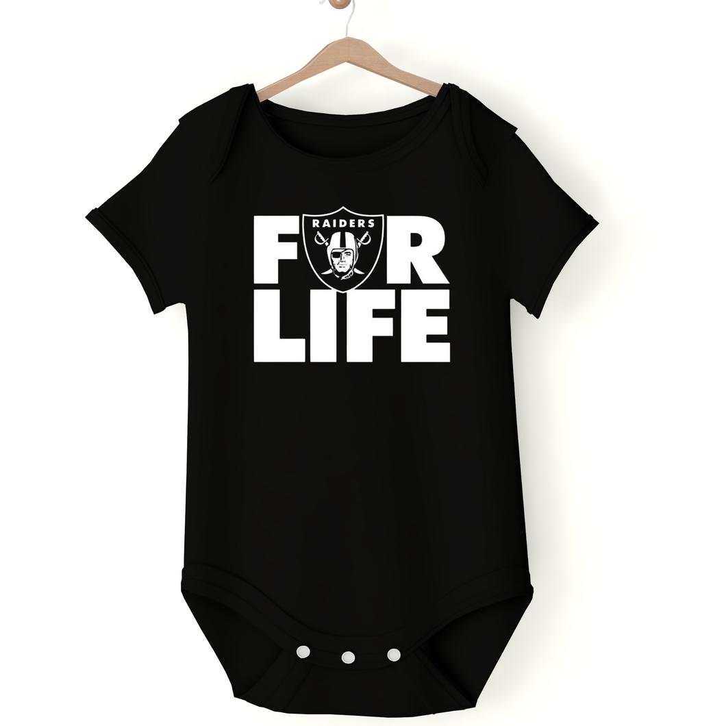 Raider for life onesie