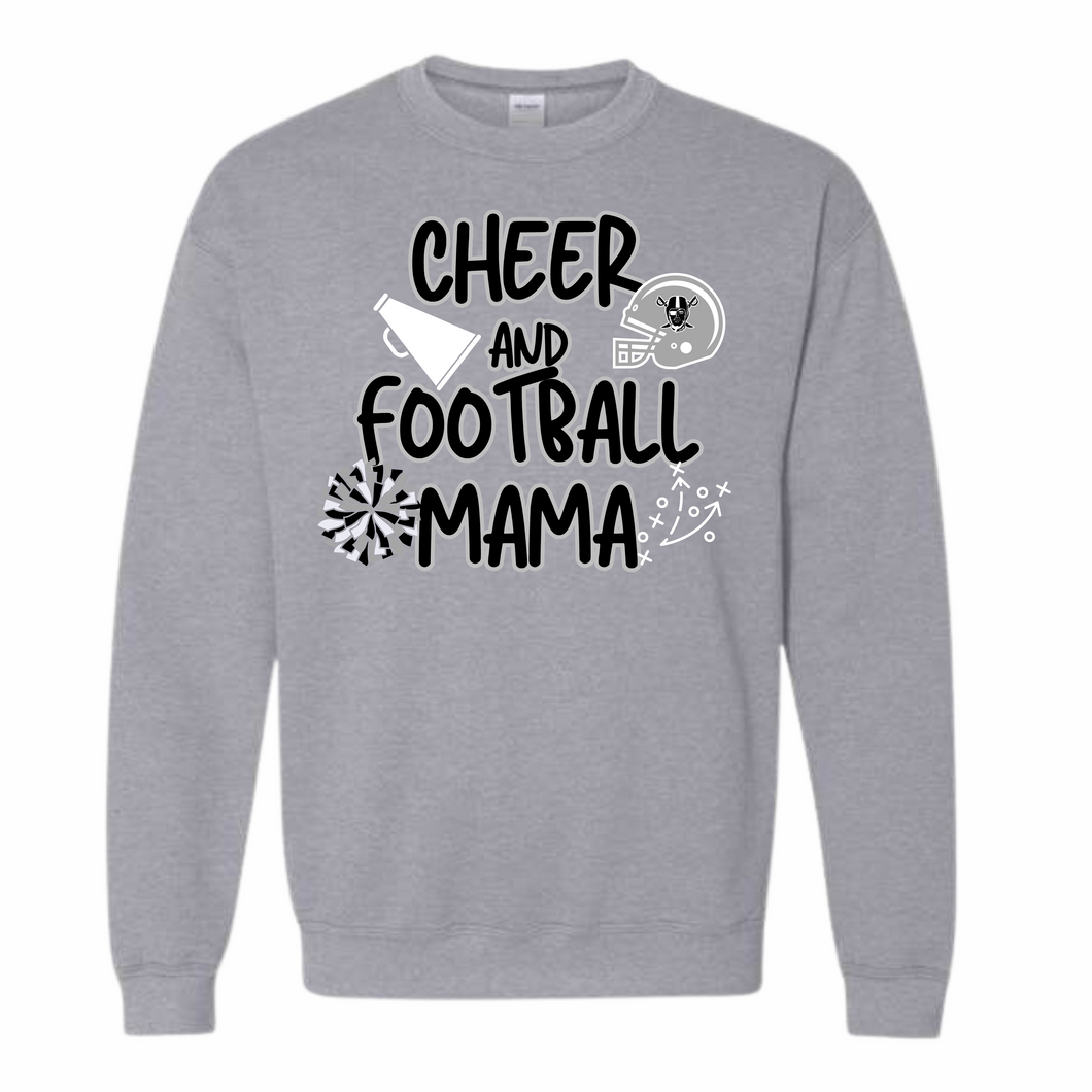 Sykesville Raider Cheer and Football mama customized sweatshirt- crewneck