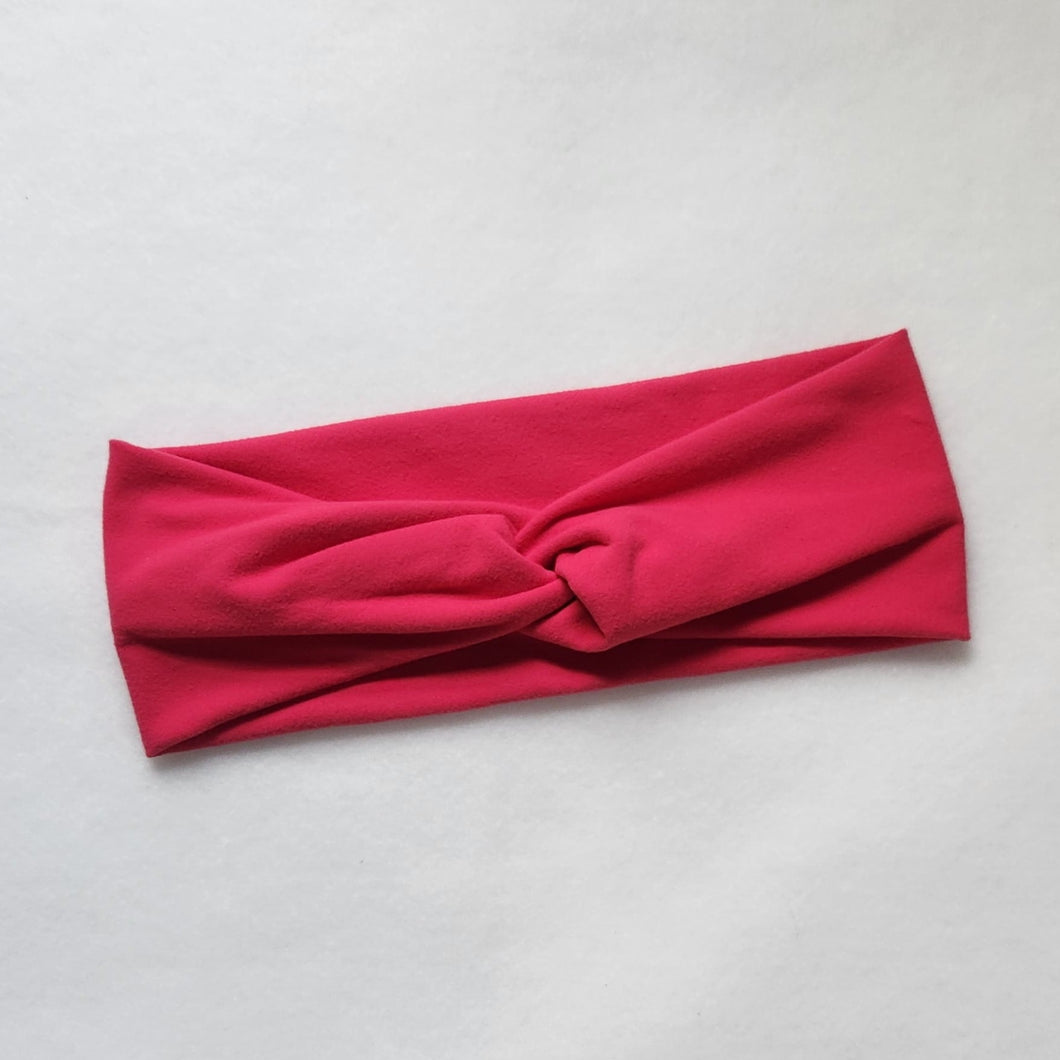 Hot Pink Soft Stretch Headband