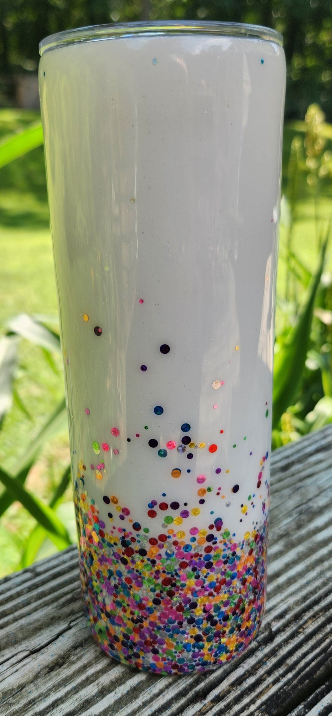 Rainbow Dots Tumbler