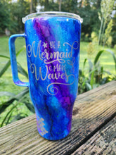 Load image into Gallery viewer, Mermaid Tumbler with Handle
