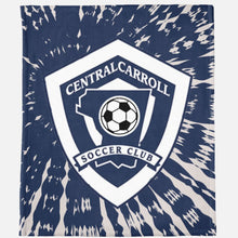 Load image into Gallery viewer, Central Carroll Soccer blanket fundraiser-NON CUSTOMIZED-PRE ORDER
