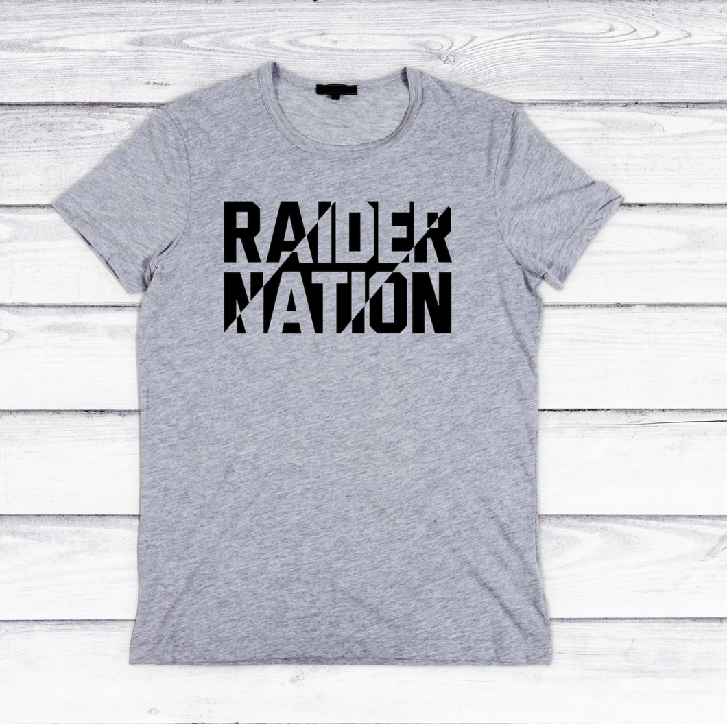 raider nation youth tee