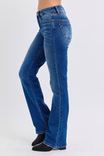 Load image into Gallery viewer, Judy Blue Full Size Run Mid-Rise Bootcut Jeans with Thermal Lining
