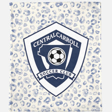 Load image into Gallery viewer, Central Carroll Soccer blanket fundraiser-NON CUSTOMIZED-PRE ORDER
