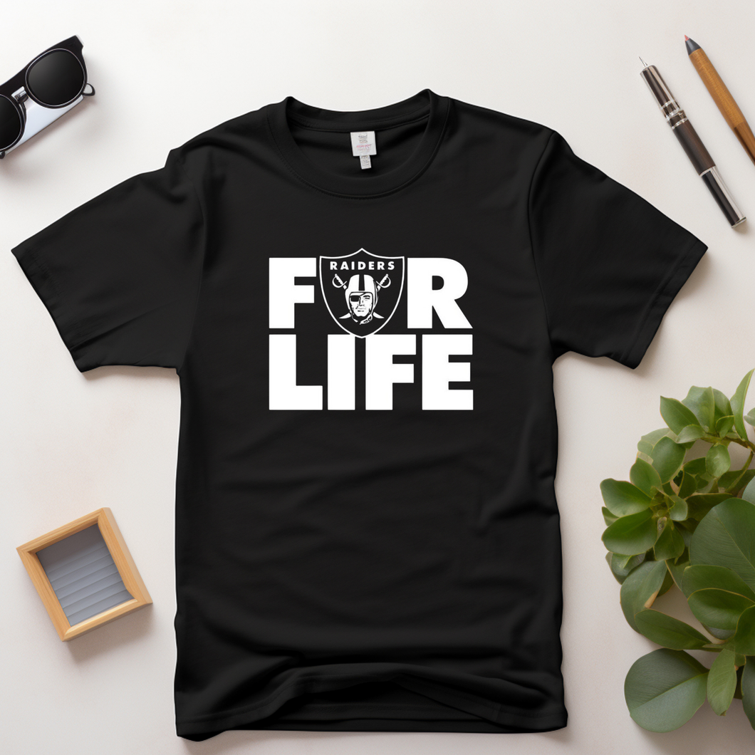 Raider for life youth tee