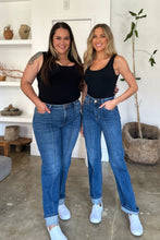 Load image into Gallery viewer, Judy Blue Full Size High Waist Front Seam Detail Straight Jeans
