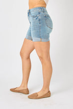 Load image into Gallery viewer, Judy Blue Full Size Tummy Control Denim Shorts
