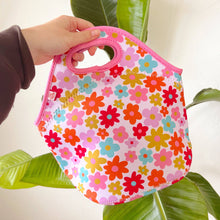 Load image into Gallery viewer, Lunch Tote - Retro Florals
