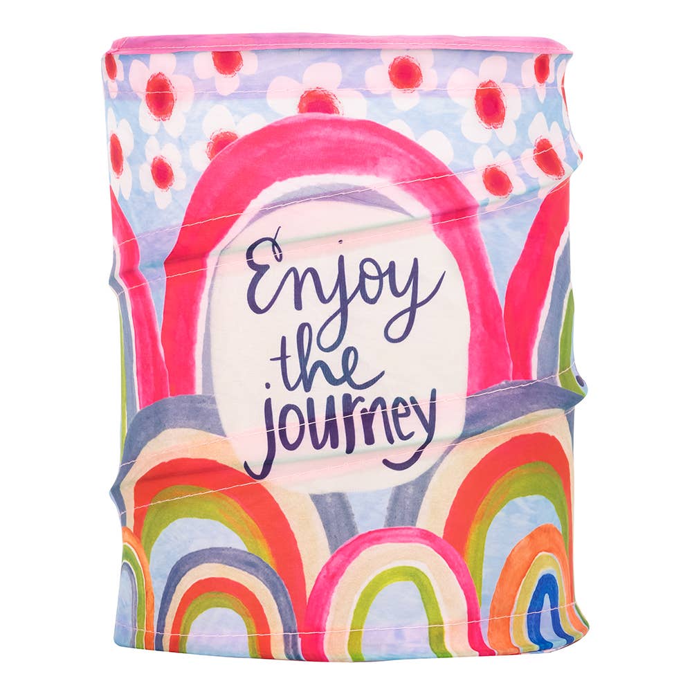 Enjoy the Journey Pop-Up Trash Can