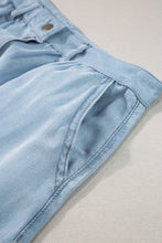 Load image into Gallery viewer, Snap Down High Waist Denim Skirt
