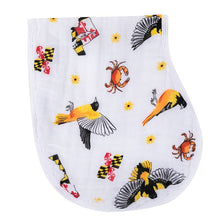 Load image into Gallery viewer, Maryland Baby Burp and Bib (Unisex)
