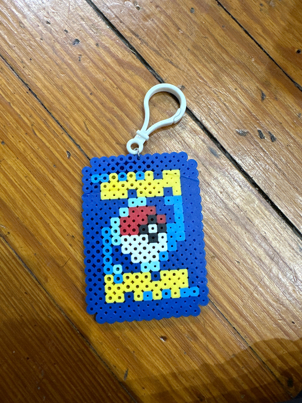 Pokémon card keychain