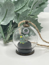 Load image into Gallery viewer, Baby Blue Bird Christmas Ornament
