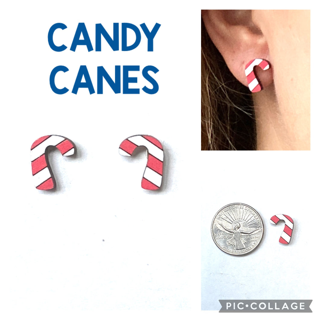 Candy Cane Earrings