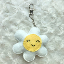 Load image into Gallery viewer, Felt Woodland Keychains- Frog, Daisy
