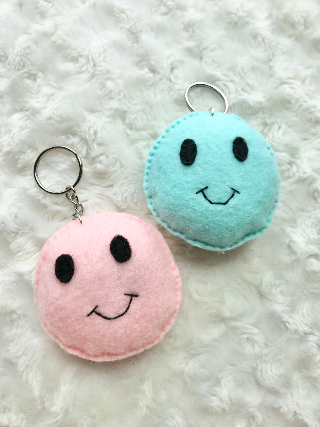 Happy Face Keychains