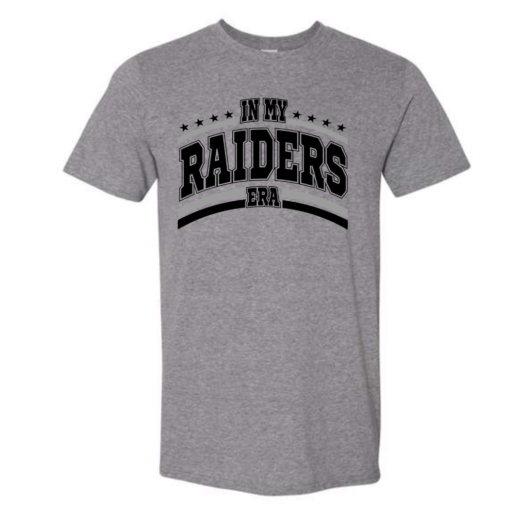 Raider apparel- in my raider era bold- tee, long sleeve, hoodie, crewneck