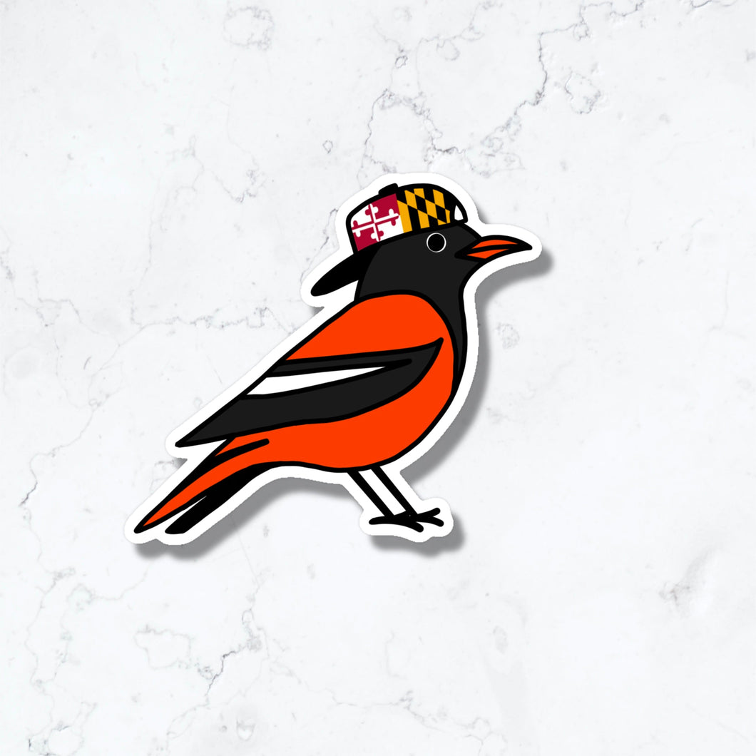 Baltimore baseball bird Sticker