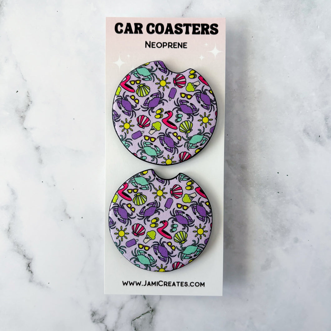 Maryland Summer Car Coasters