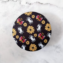 Load image into Gallery viewer, Black Maryland Flower &amp; Crab Coasters
