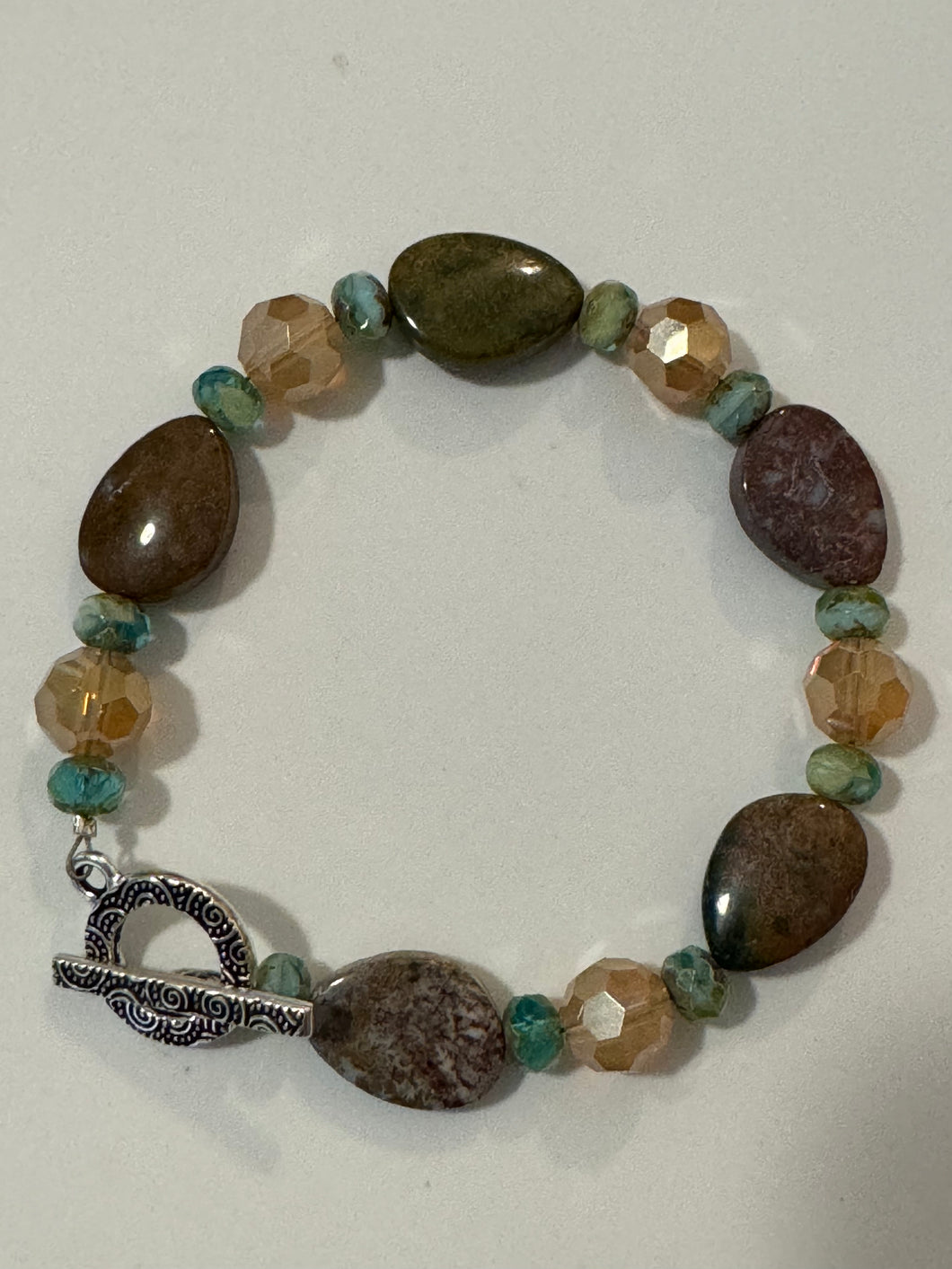 Jasper Gemstone Bracelet