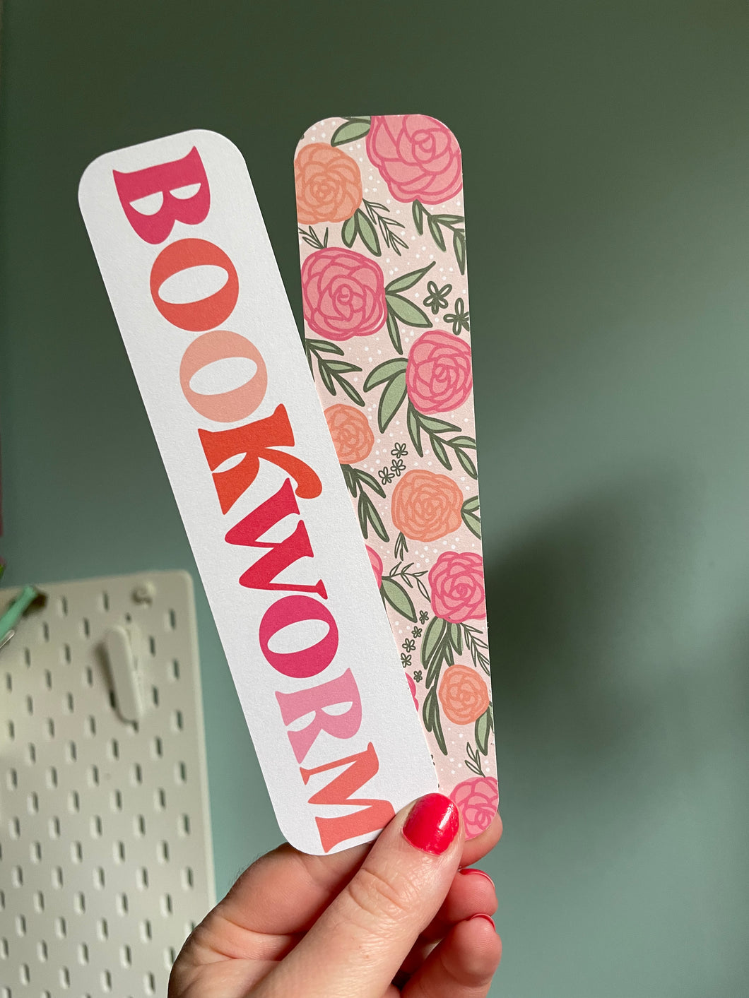 Set of 2 Bookworm Bookmark