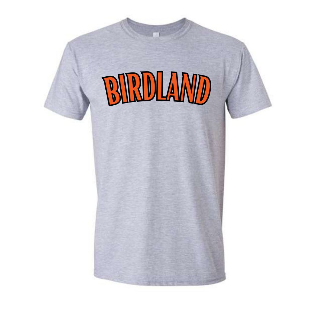 birdland- Baltimore baseball tee- UNISEX