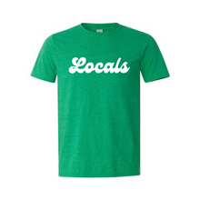 Load image into Gallery viewer, The Locals- Heathered kelly- soft style tee-unisex
