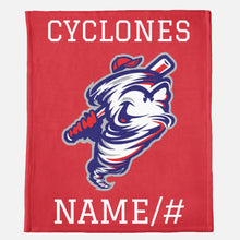 Load image into Gallery viewer, 8U NAVY-Sykesville Cyclones blanket fundraiser- PRE ORDER- CLOSED
