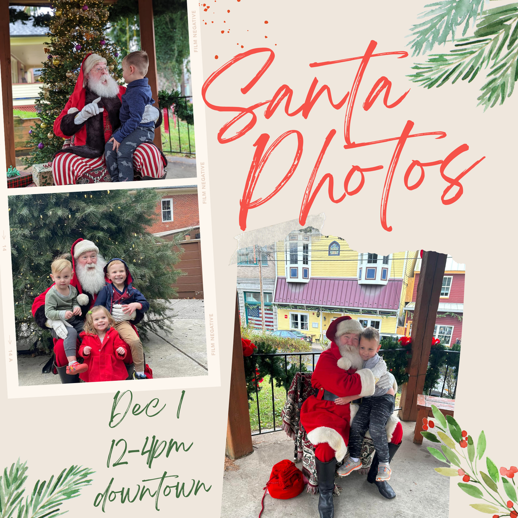 Santa photo tickets- Sunday Dec 1 12-4pm