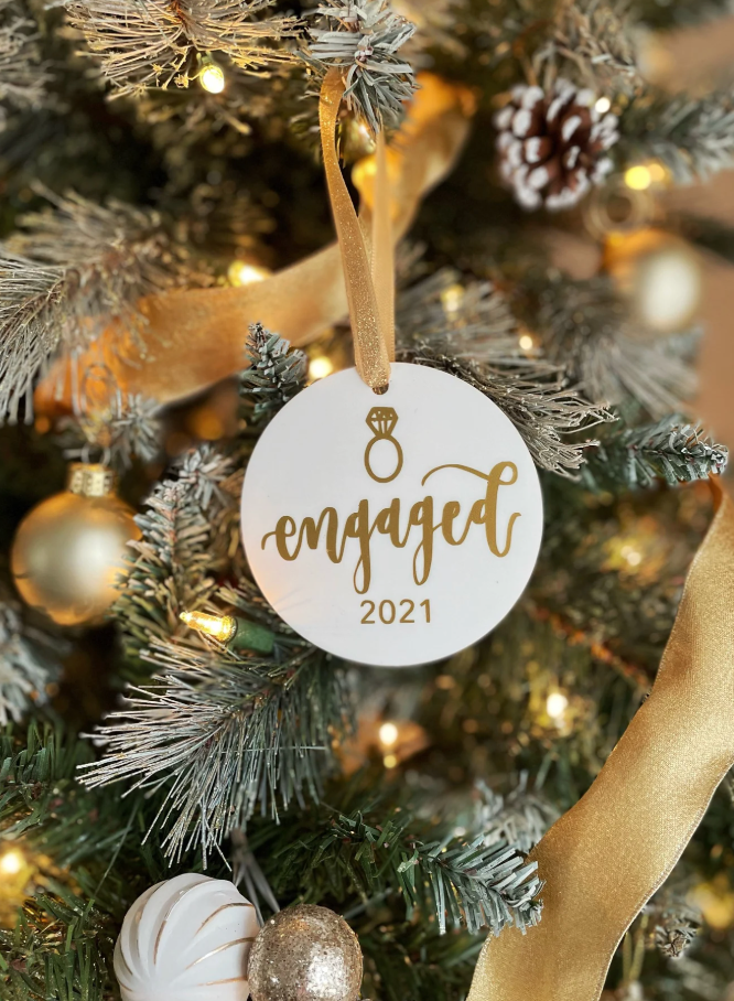 Engaged 2024 Ornament