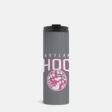 Load image into Gallery viewer, Maryland Shock- 16oz beverage tumbler- pink logo
