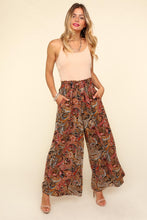 Load image into Gallery viewer, Haptics Smocked Waist Paisley Print Pants
