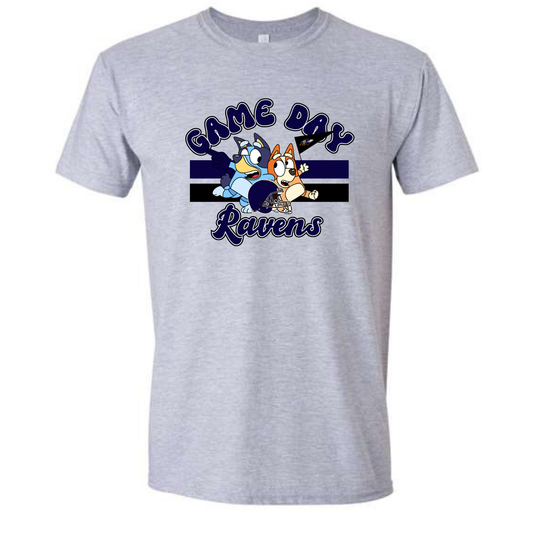 Baltimore Football dog tee- style 1- youth and toddler