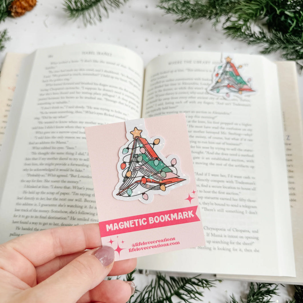 Christmas Books Magnetic Bookmark