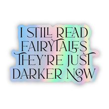 Load image into Gallery viewer, Darker Fairytales Bookish Reader Waterproof Vinyl Sticker
