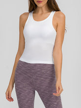 Load image into Gallery viewer, Round Neck Racerback Active Tank
