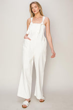 Load image into Gallery viewer, HYFVE Washed Twill Knotted Strap Overalls
