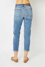 Load image into Gallery viewer, Judy Blue Full Size Cuffed Hem Low Waist Slim Jeans
