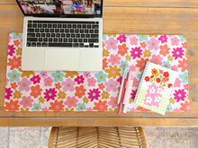 Load image into Gallery viewer, Desk Mat - Retro Floral
