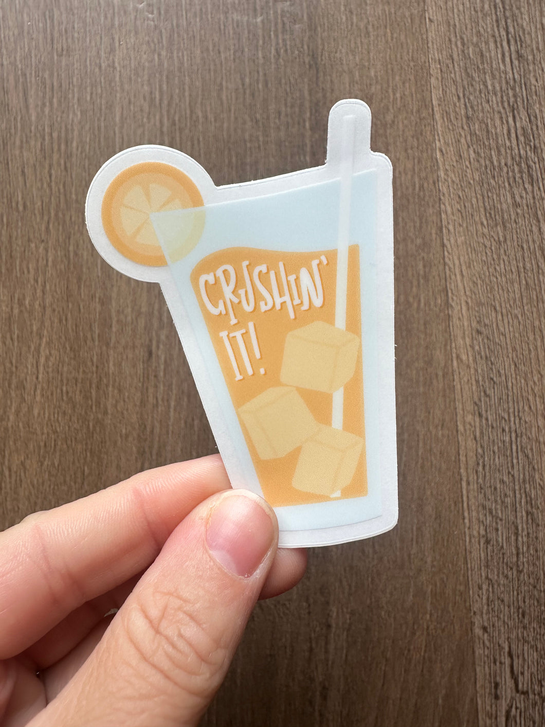 Orange Crush Sticker