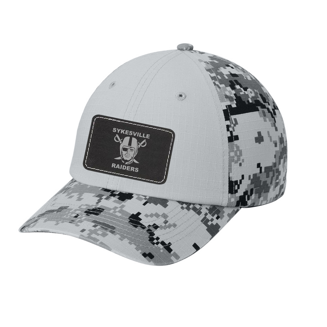 Sykesville Raiders hat- color block gray camo