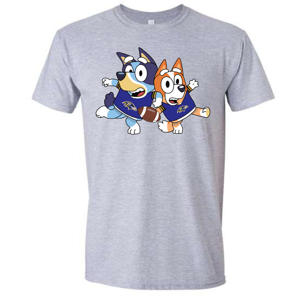 Baltimore Football dog tee- style 3- youth and toddler