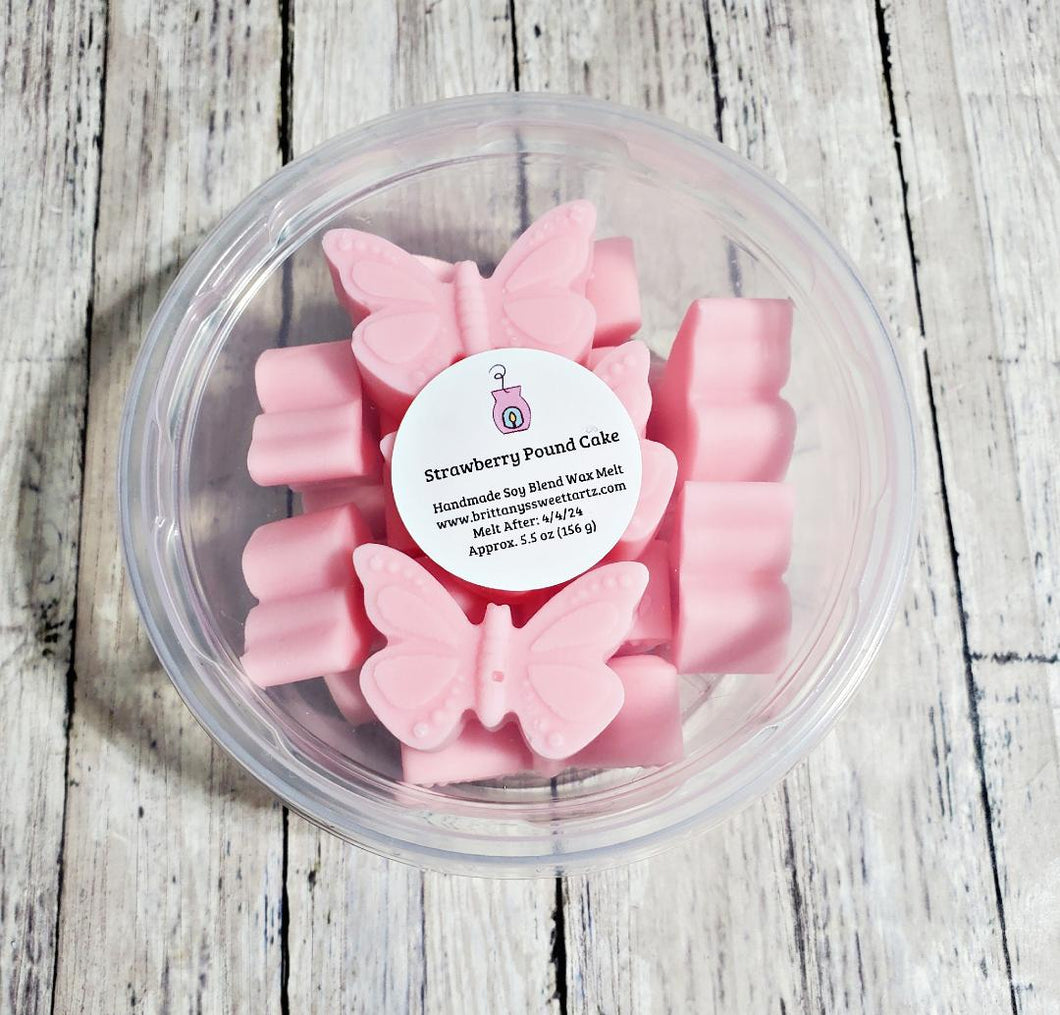 Strawberry Pound Cake Butterfly Wax Melts