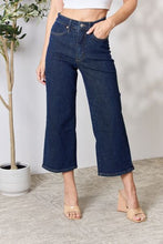 Load image into Gallery viewer, Judy Blue Full Size High Waist Cropped Wide Leg Jeans
