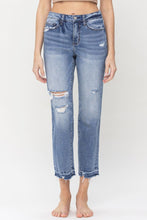 Load image into Gallery viewer, Lovervet Full Size Lena High Rise Crop Straight Jeans
