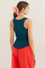 Load image into Gallery viewer, HYFVE Ribbed Scoop Neck Racerback Tank
