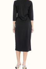 Load image into Gallery viewer, Celeste Full Size Round Neck Midi Dress
