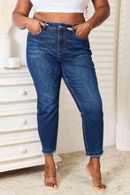 Load image into Gallery viewer, Judy Blue Full Size High Waist Released Hem Slit Jeans
